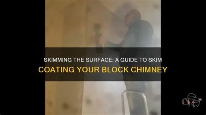 Can you skim coat a chimney