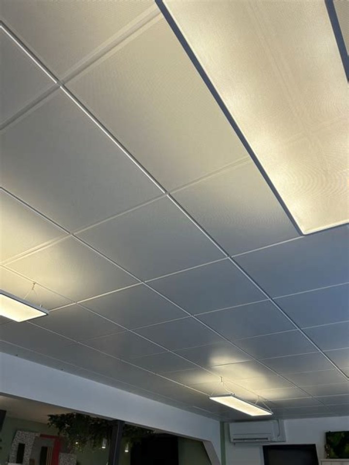 Can you spray ceiling tiles