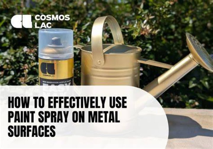 Can you spray paint brushed metal