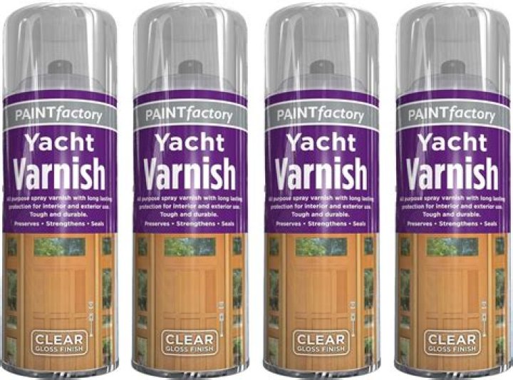 Can you spray yacht varnish