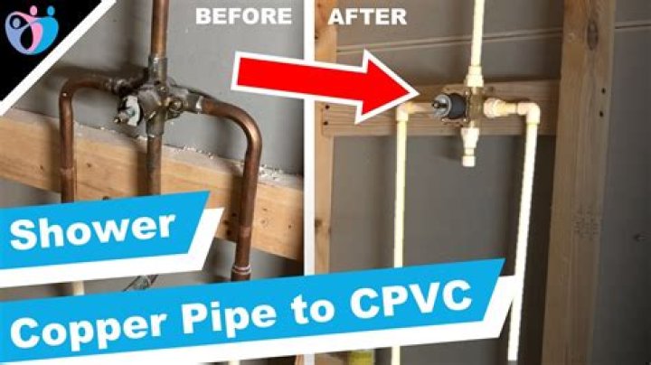 Can you use CPVC for shower