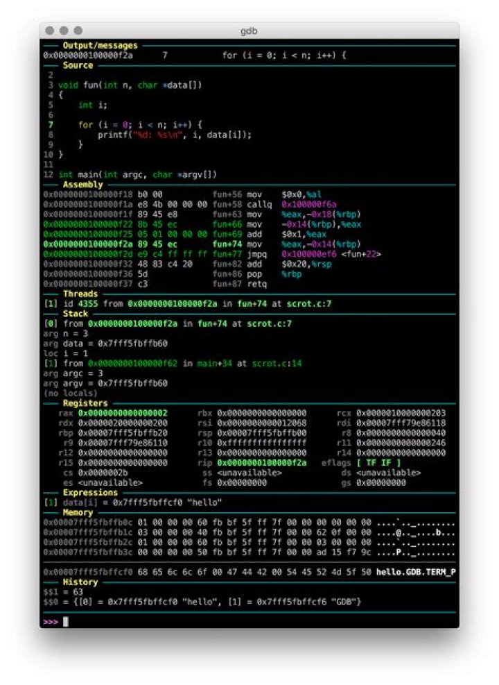 Can you use GDB with Python
