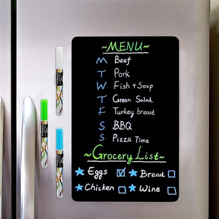 Can you use whiteboard markers on a fridge