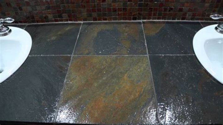 Can you varnish slate tiles