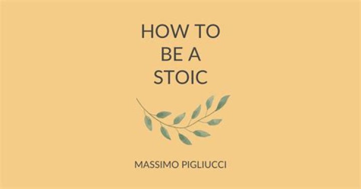 ¿Cómo llegar a ser estoico