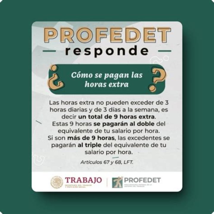 ¿Cómo se pagan las horas extras triples