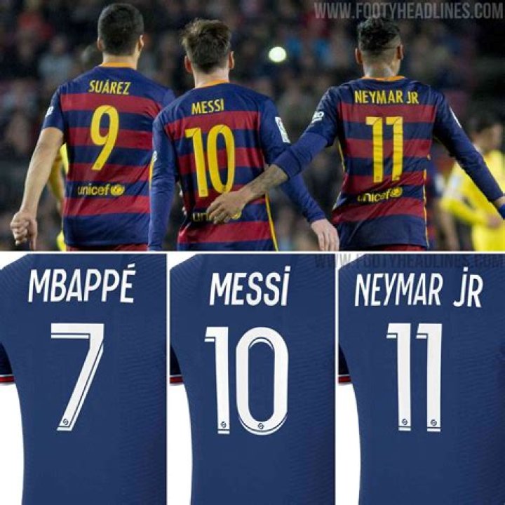 Did Messi change his number