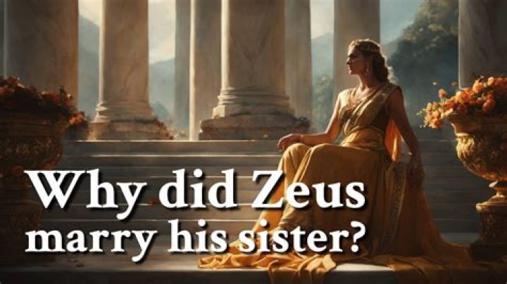 Did Zeus married his sister