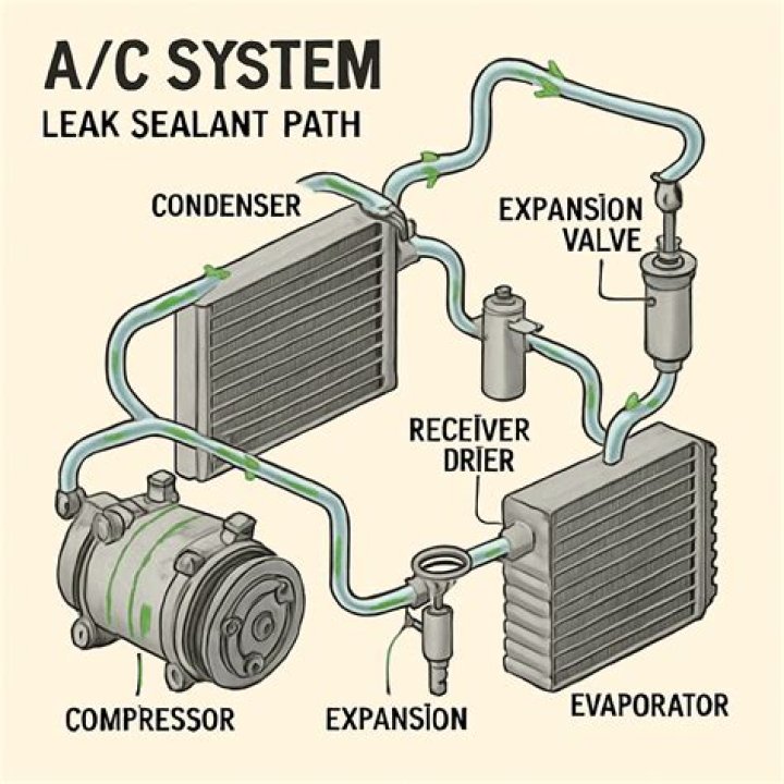 Do car AC leak sealers work