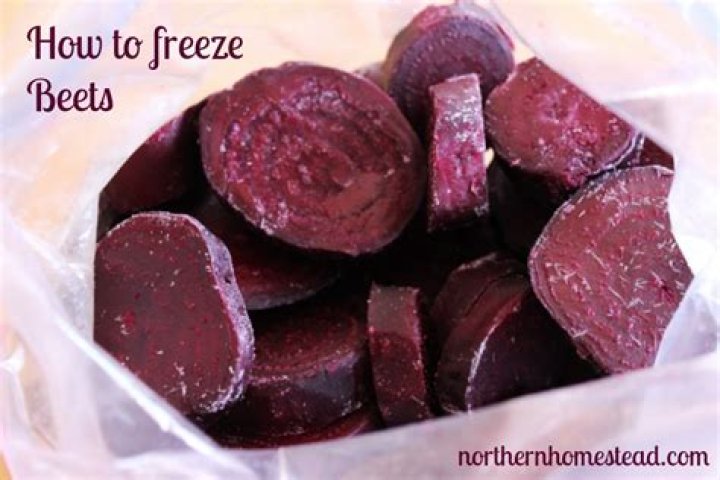 Do cooked beets freeze well
