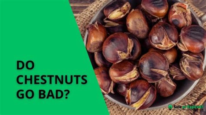 Do cooked chestnuts go bad
