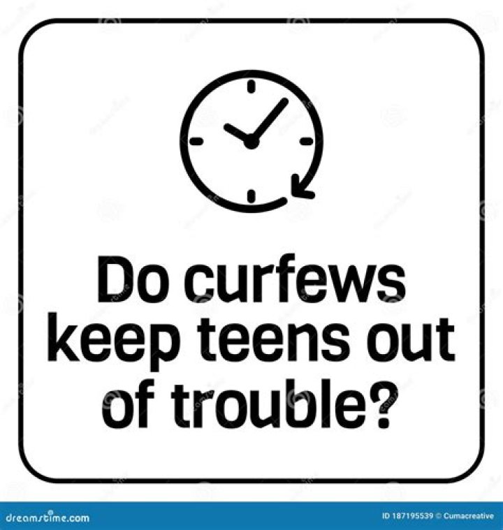 Do curfews keep you out of trouble