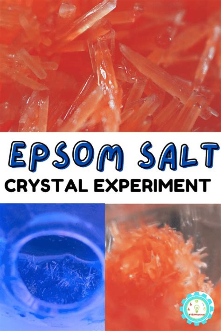 Do Epsom salt crystals melt
