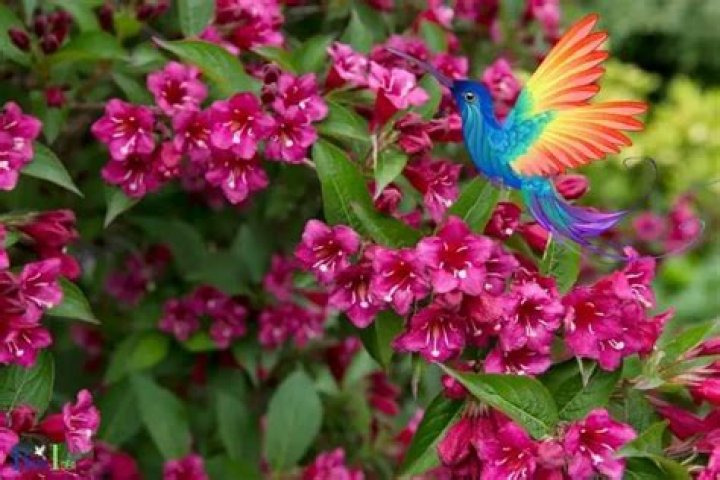 Do hummingbirds like weigela