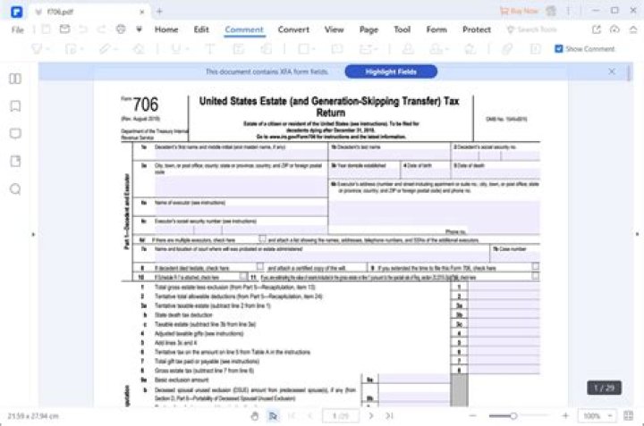 Do I need to file Form 706