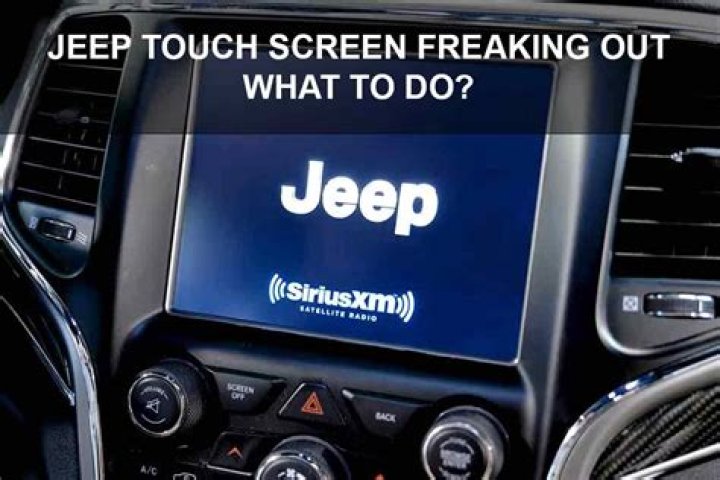 Do jeeps have touch screen