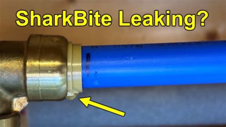 Do SharkBite fittings fail