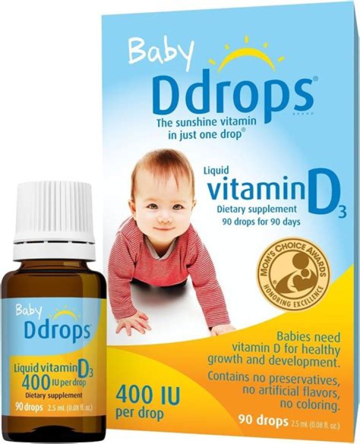 Do toddlers need vitamin D drops