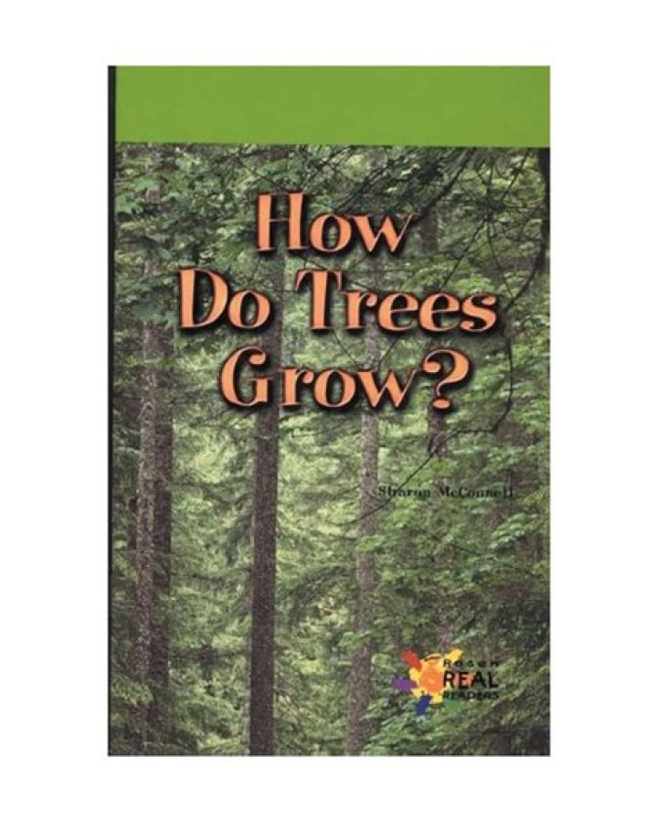 Do trees grow outward