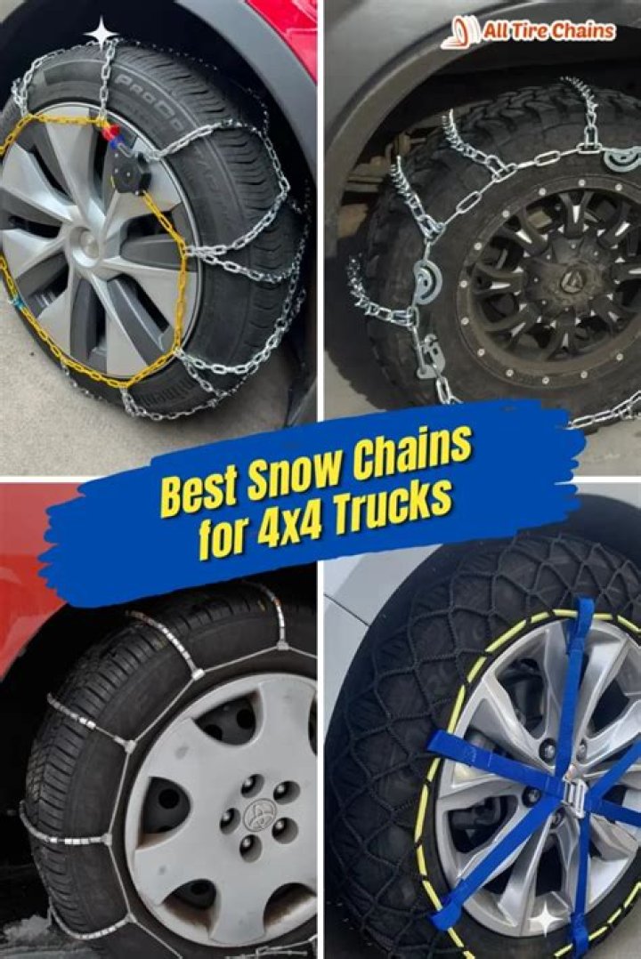 Do trucks need snow chains
