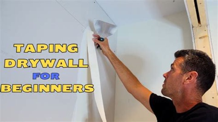 Do you need to tape drywall