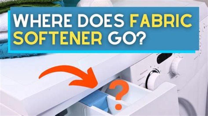 Do you use fabric softener in the washer or dryer