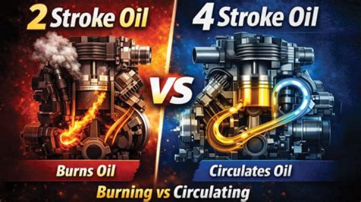 Does 2 stroke oil burn