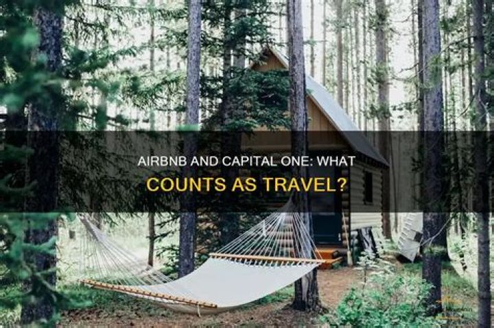 Does Airbnb count as travel