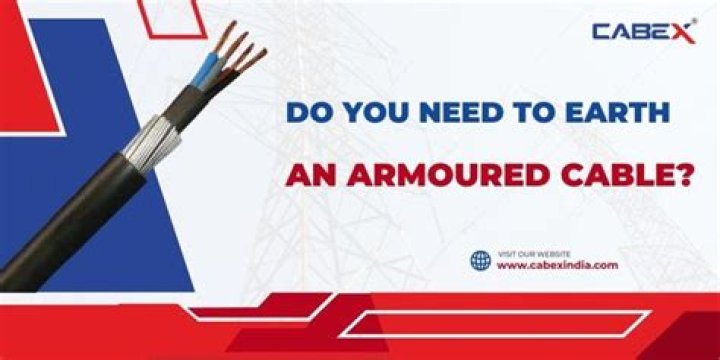 Does Armoured cable need to be buried