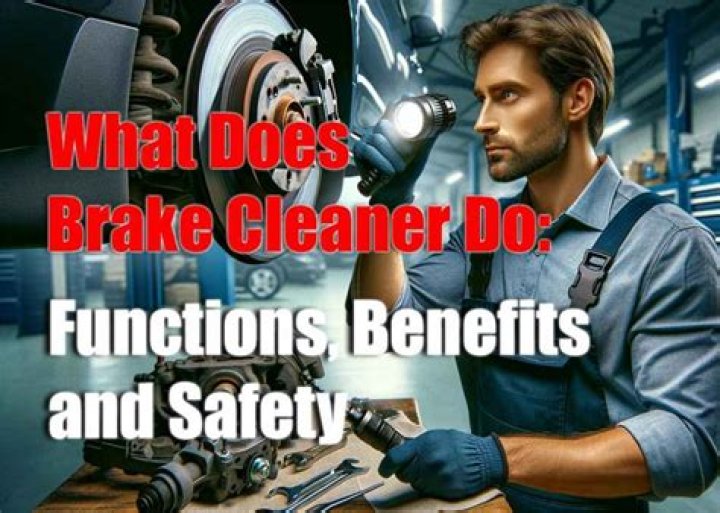 Does brake cleaner melt ice