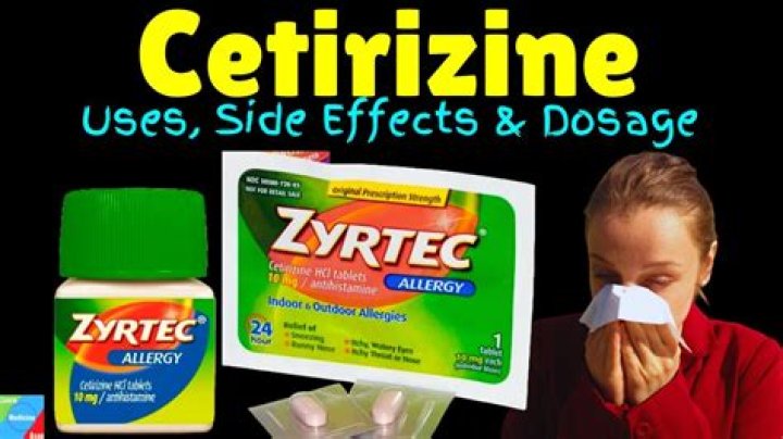 Does cetirizine dry up mucus