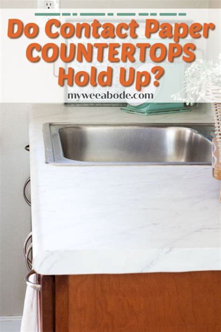 Does contact paper hold up on countertops