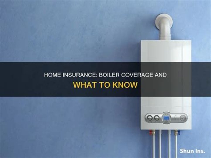 Does homeowners insurance cover boiler replacement