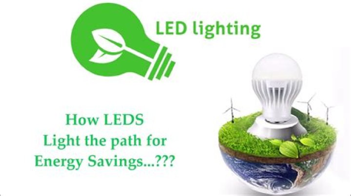 Does LED light save energy