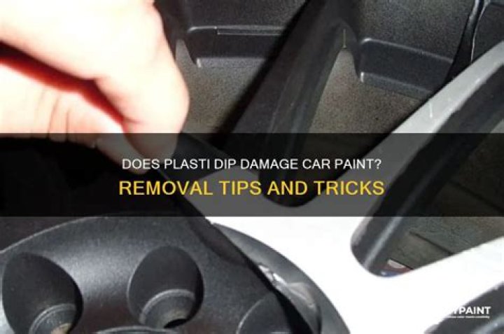 Does Plasti Dip ruin paint