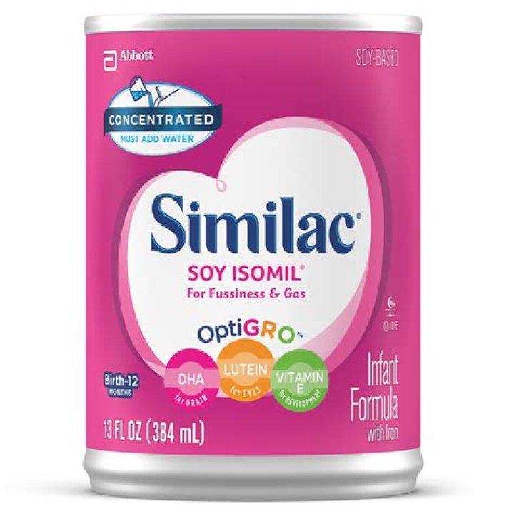 Does Similac soy have iron