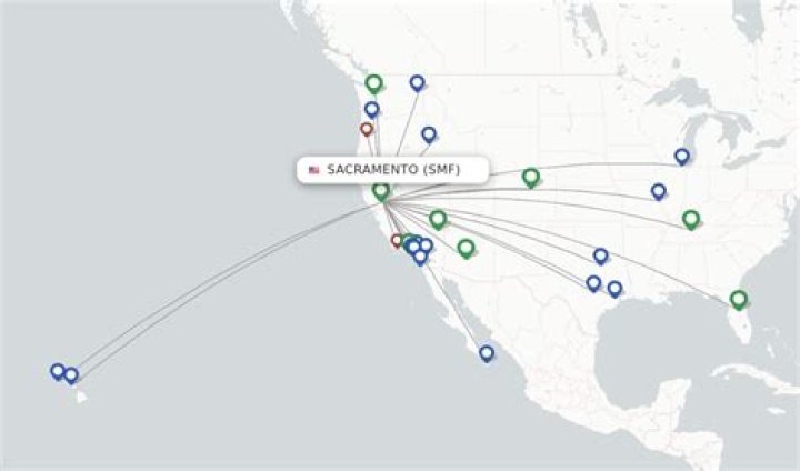 Does Southwest fly from Sacramento to San Francisco