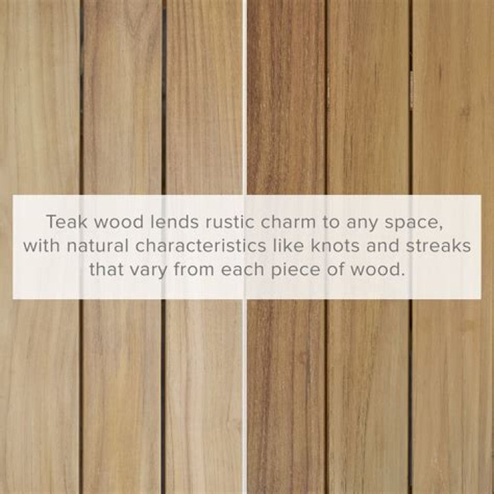 Does teak wood mildew