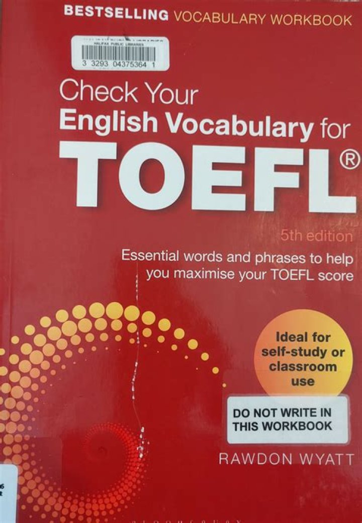 Does Toefl have vocabulary