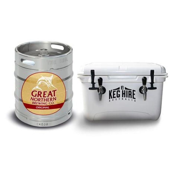 How big is a keg Australia