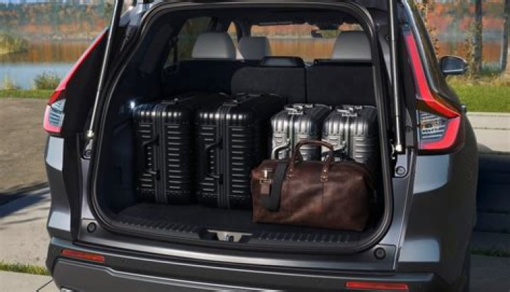 How big is the Honda CRV trunk