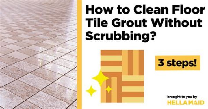How do I clean the grout on my patio