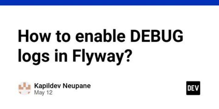 How do I enable debug logs