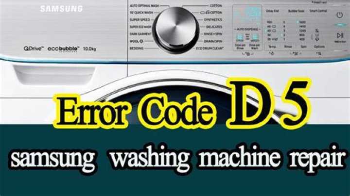 How do I fix error code D5