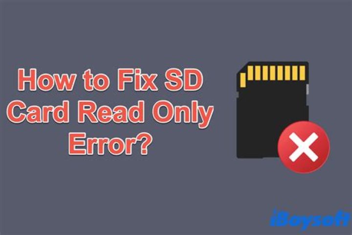 How do I fix SD error code