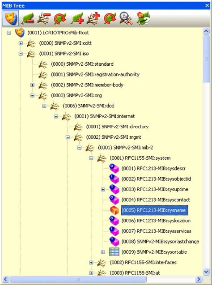 How do I import a MIB file