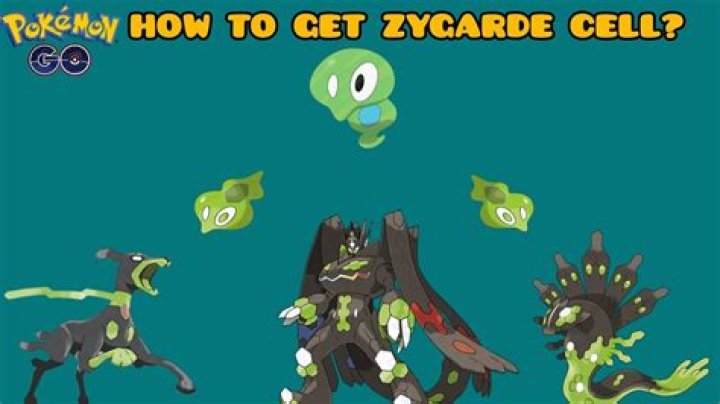 How do I know how many Zygarde cells I have