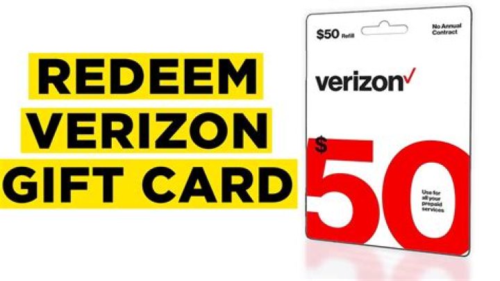 How do I redeem my Verizon prepaid card