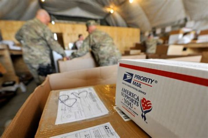 How do I send a package to a soldier overseas