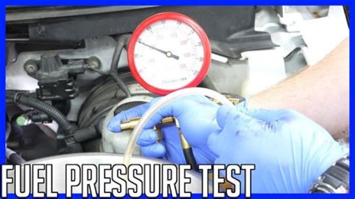 How do I test fuel pressure